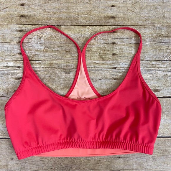 Outdoor Voices Dive Back Cutout Bikini Swim Top - Picture 3 of 6